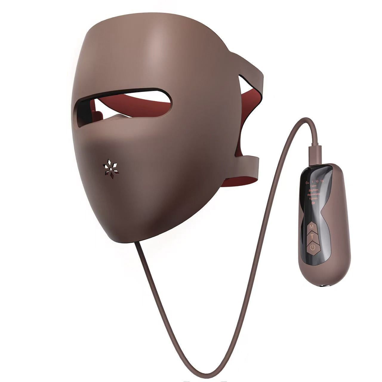 Masque de beauté facial à luminothérapie DEL